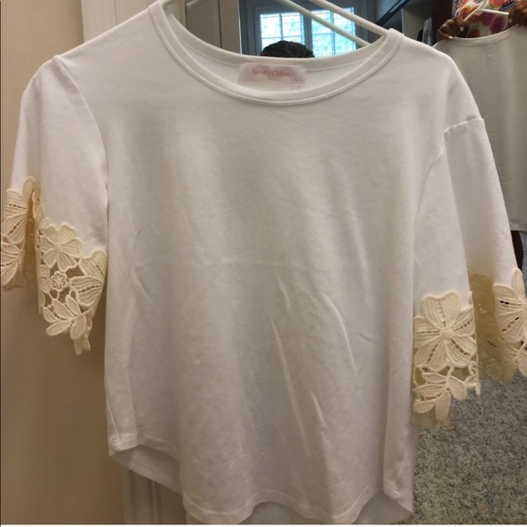 See by Chloe lace t shirt - Picture 2 of 10